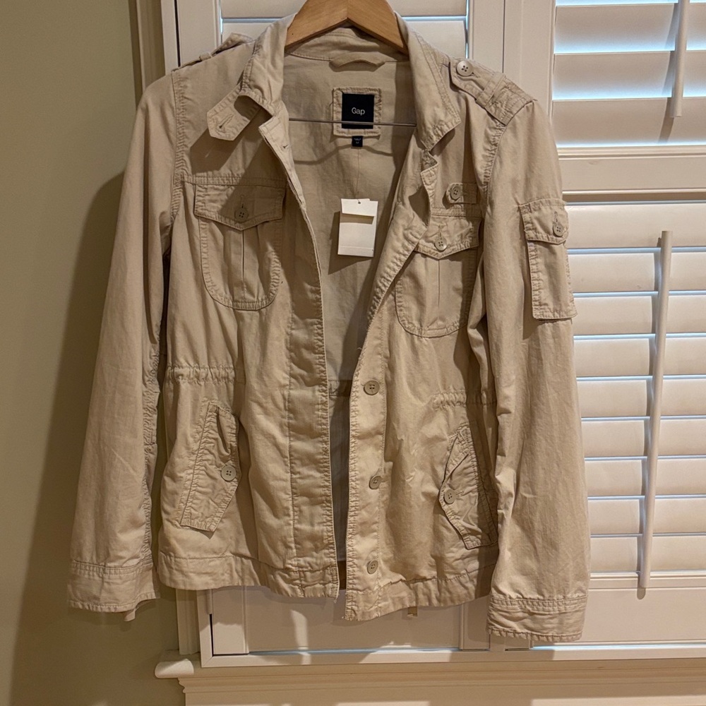 GAP Women's Beige Utility Jacket